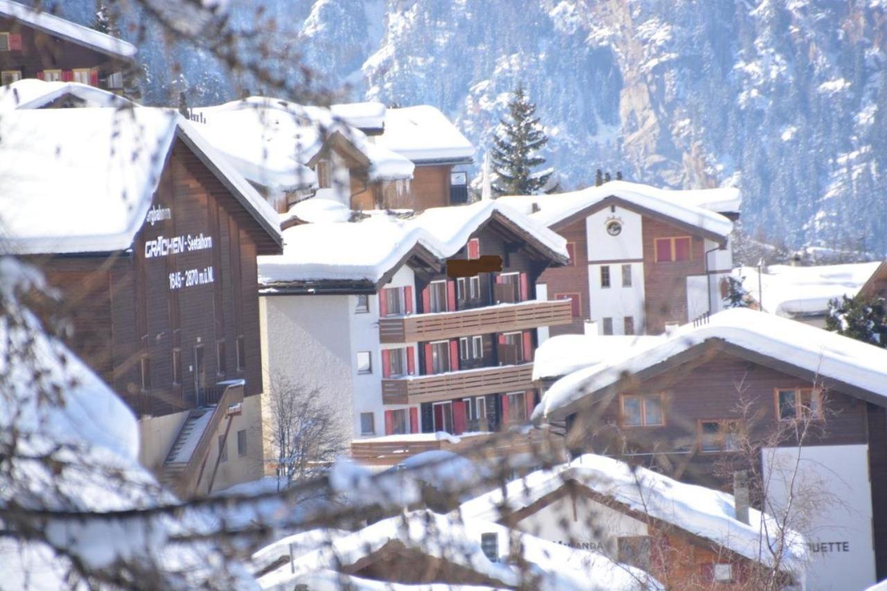 Hotel Alpina Grachen Exterior photo